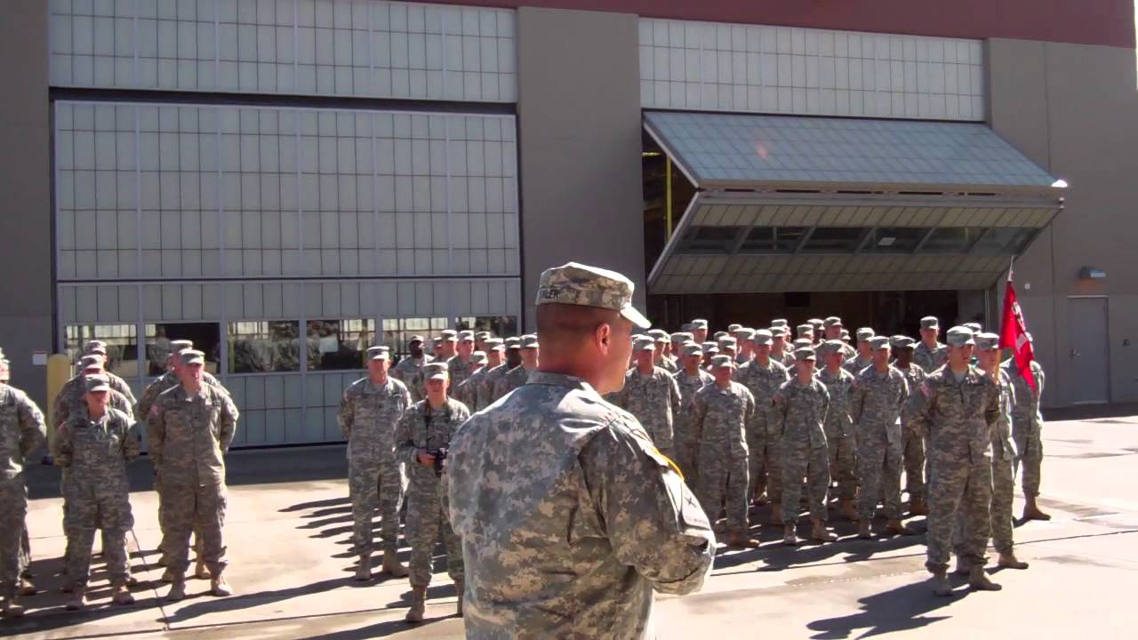Tim Receiving his Purple Heart
