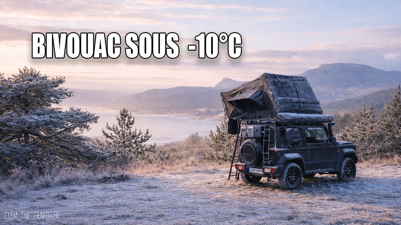 Un réveillon pas comme les autres - BIVOUAC sous -10°C !!