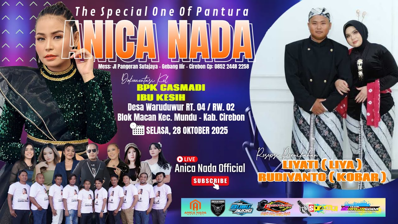 🔴LIVE ANICA NADA ( DIAN ANIC ) EDISI SIANG 28 OKTOBER 2025 | WARUDUWUR | MUNDU | CIREBON