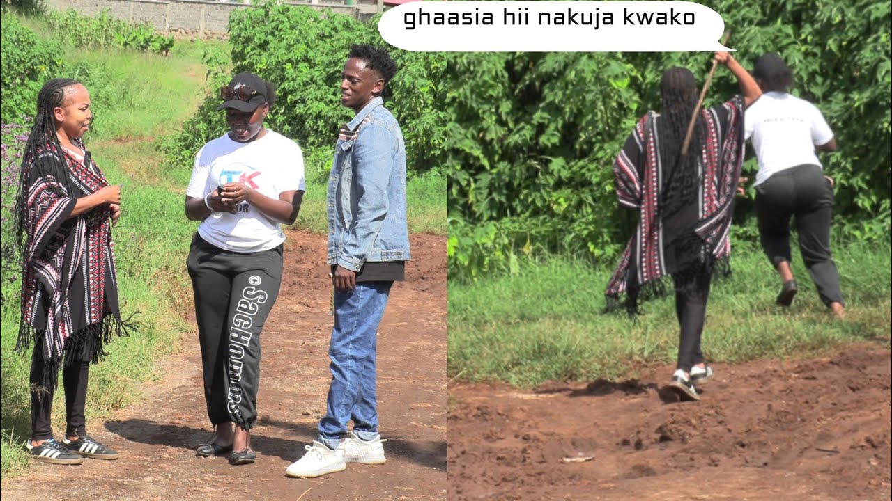 They have been sharing his wife's NUNU😳with their friend😱He is about to kïll the family friend 😱💔
