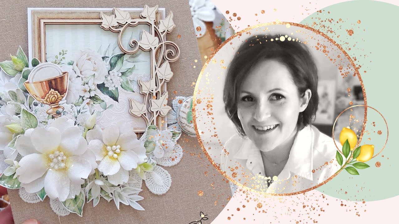 Album harmonijkowy tutorial - album harmonijka scrapbooking - Lemoncraft Greenery