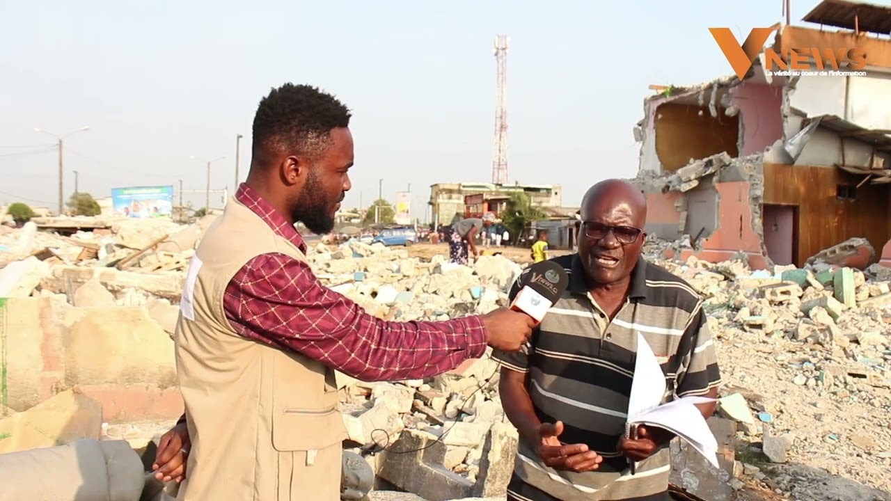 #Deguerpissement Démolition à Gesco / Yopougon : des habitants laissés sans abri