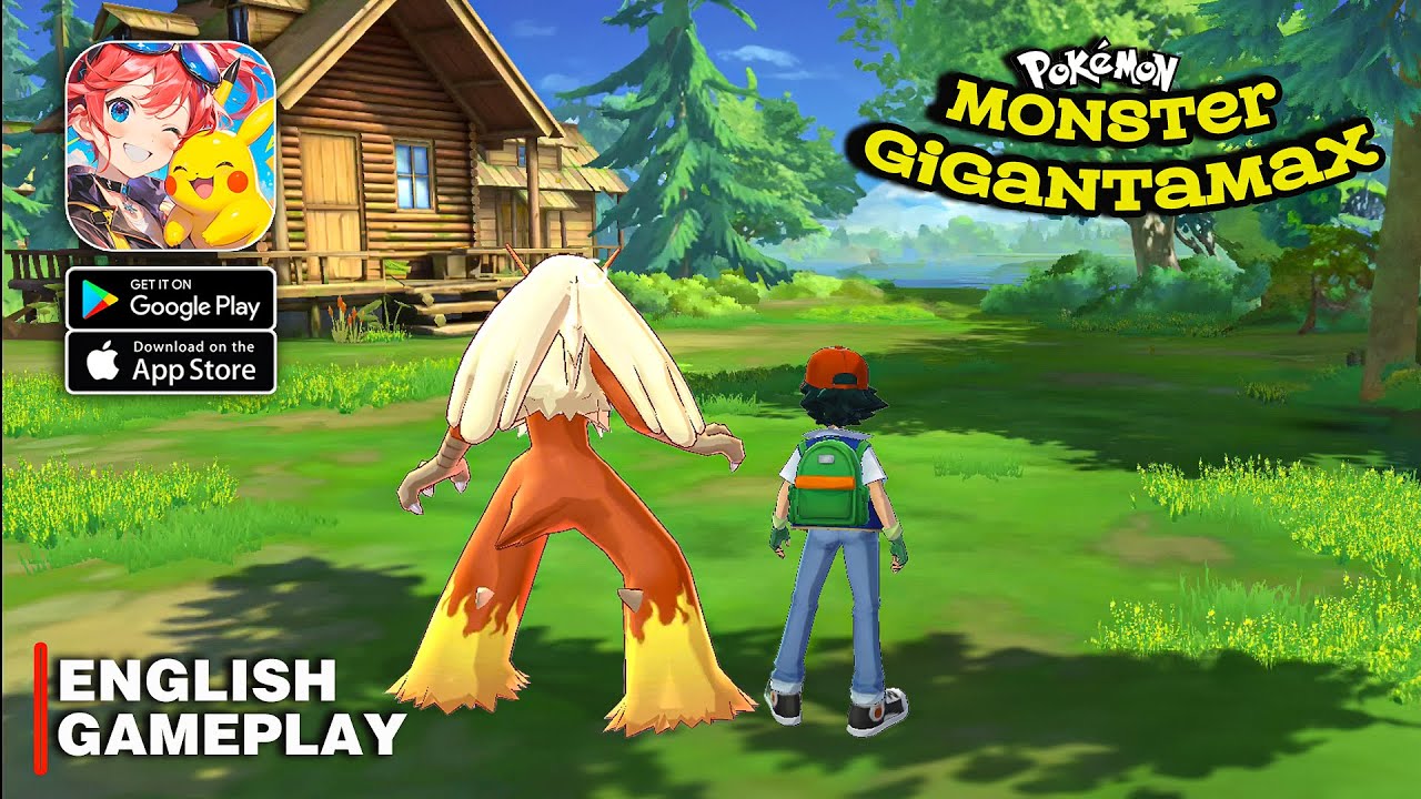 Monster Gigantamax - Pokemon English Gameplay (Android/iOS)