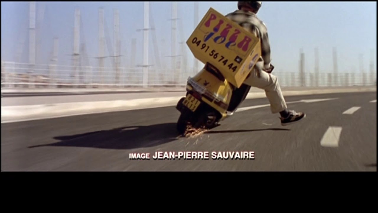 Motorbike scenes in movies - Taxi scooter
