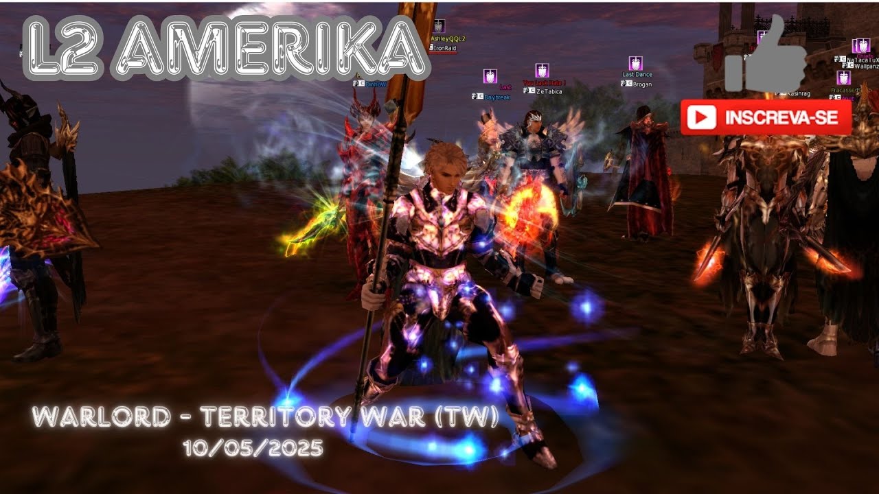 IronRaid Warlord (Dreadnought) - Territory War (TW) 10/05/2025 [L2 AMERIKA H5] Lineage 2 High Five