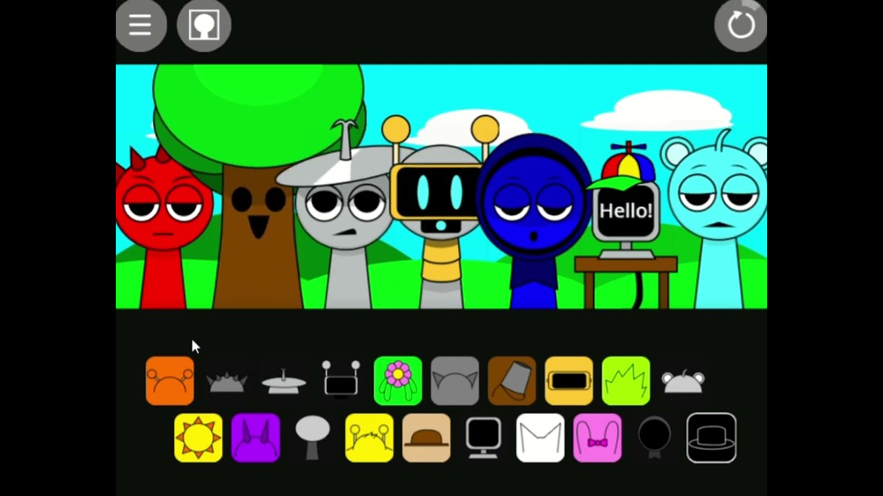 My first video in the game (Incredibox Sprunki)...