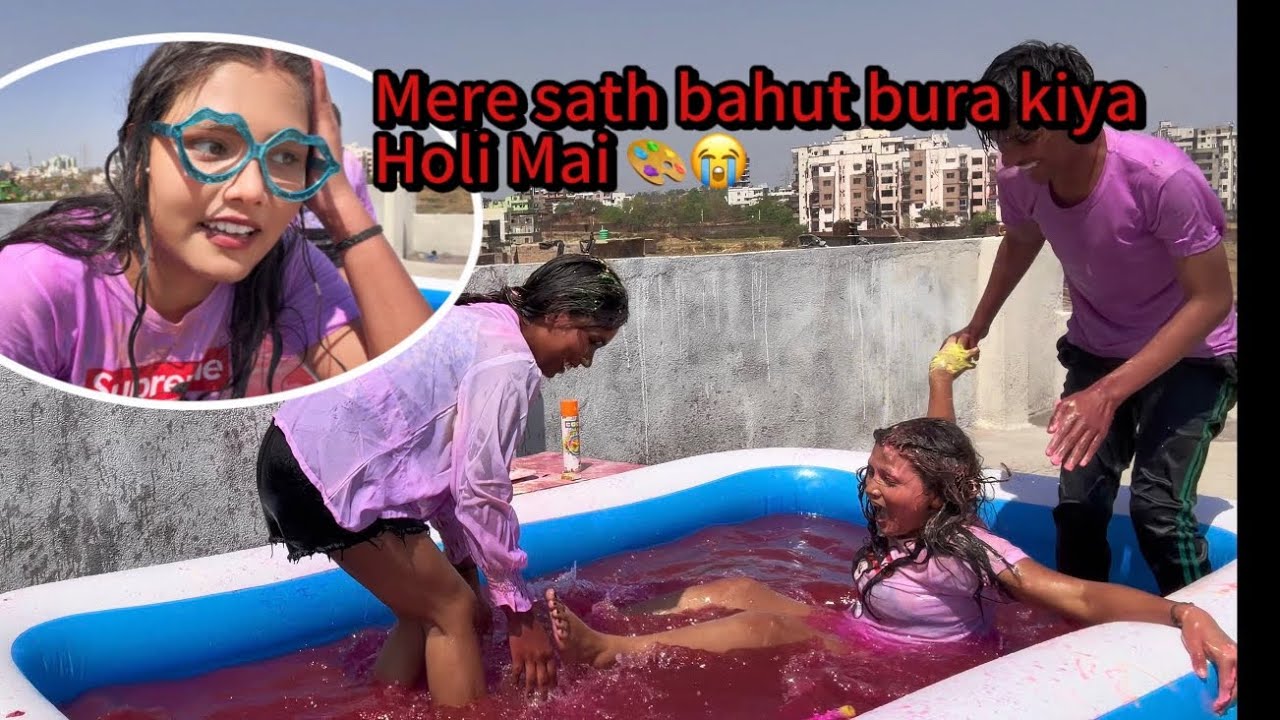 😱Holi Mai kiya  prank  😂||  neharanavlogs 