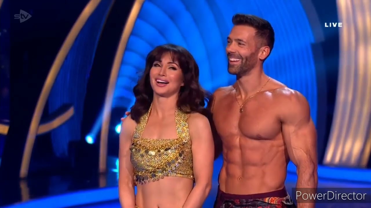 Roxy Shahidi and Sylvain Longchambon skating in Dancing On Ice (Dance Week) (4/2/24)