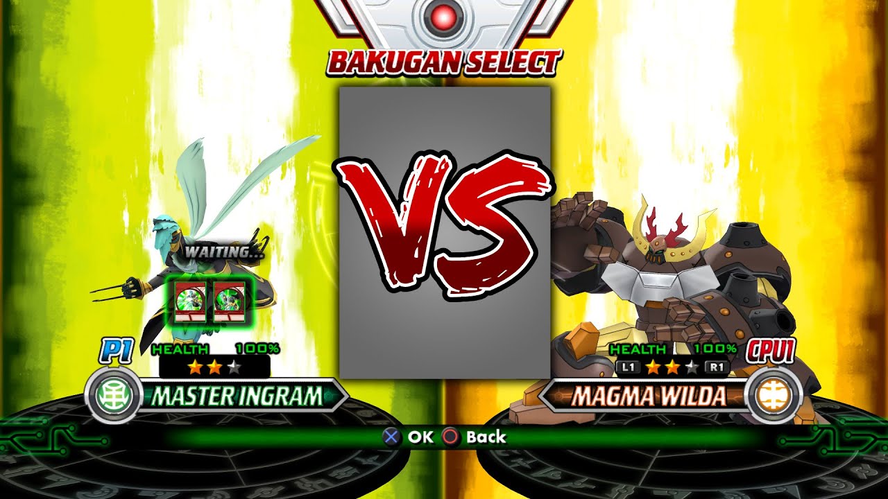 Master Ingram vs Magma Wilda - Bakugan: Defenders of the Core