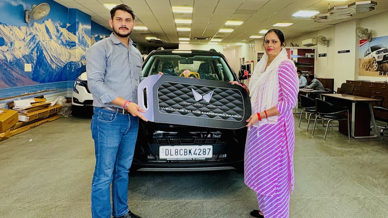 Finally taking the delivery of our new car || Mahindra XUV 3x0 || 