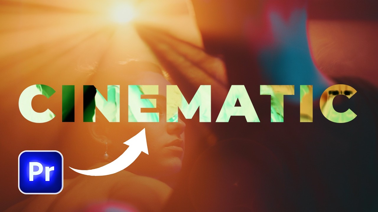 Create Negative Inverted Text In Premiere Pro