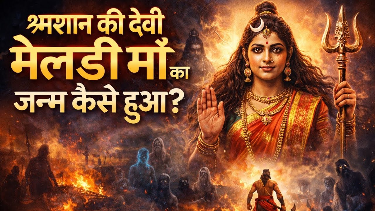 “श्मशान से जन्मी माँ मेलडी 🔱 जो डराने नहीं, भक्तों की रक्षा करने आई” 🙏 