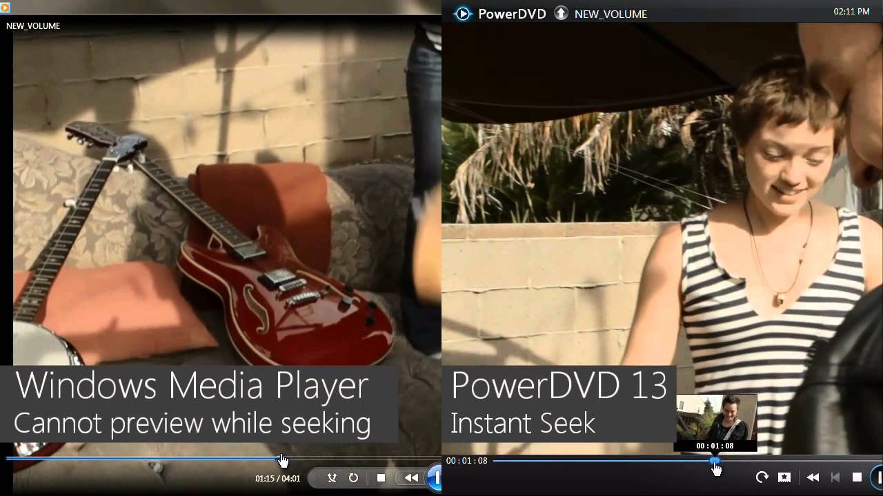 CyberLink PowerDVD 13 - Instant Seek