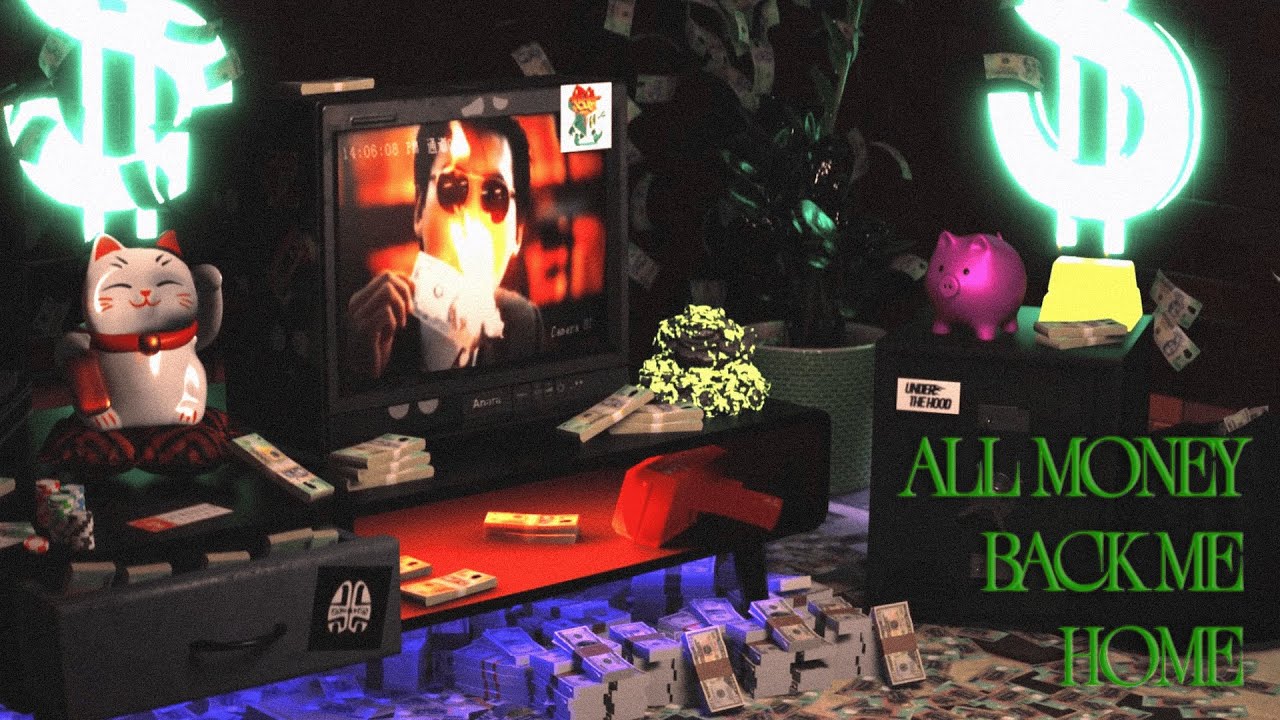 tofutns - All money back me home ft. Minh Lai x P$mall (Official Lyrics Video)