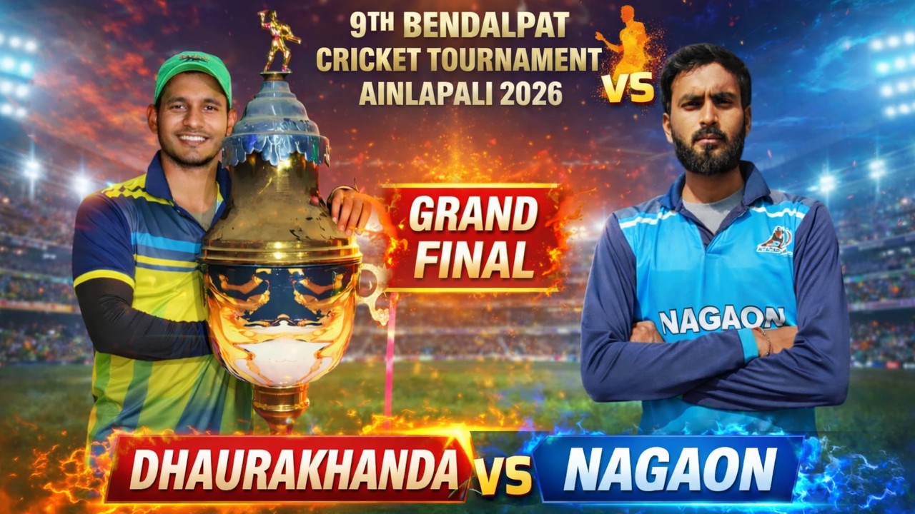 LIVE 🛑🏆 9TH BENDALPATH CRICKET CUP AINLAPALI 2026 FINAL DHANGARAKHANA VS NAGAON