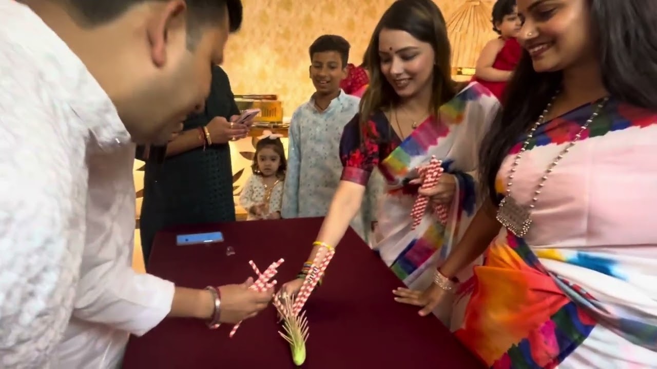 Couple games for party |Holi theme couple game|games for couple kitty |kitty party couple games idea
