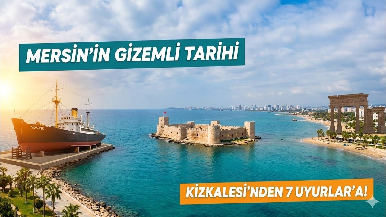 MERSİN’İN GİZEMLİ TARİHİ | Kızkalesi’nden 7 Uyurlar’a Efsaneler Diyarında!