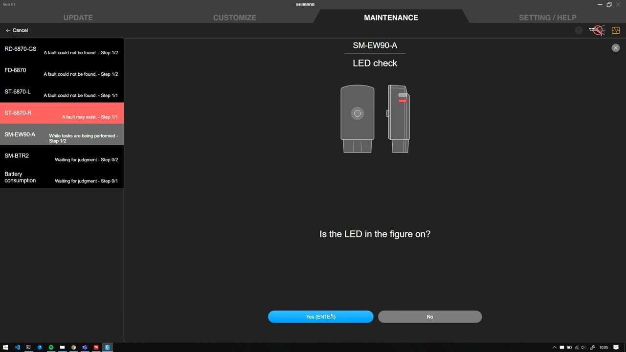 Di2 E-Tube Project V5/Professional error check
