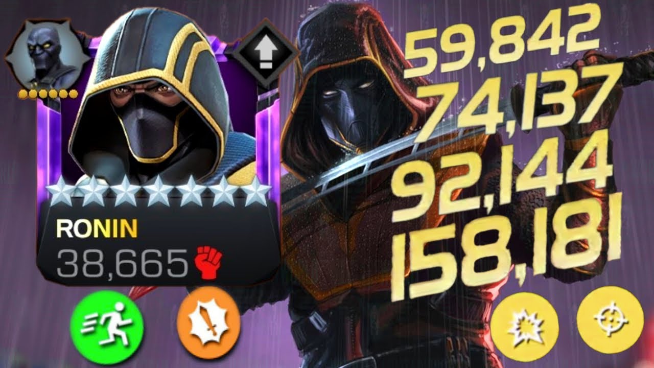 7 Star Rank 3 Ronin = Best Skill Champ