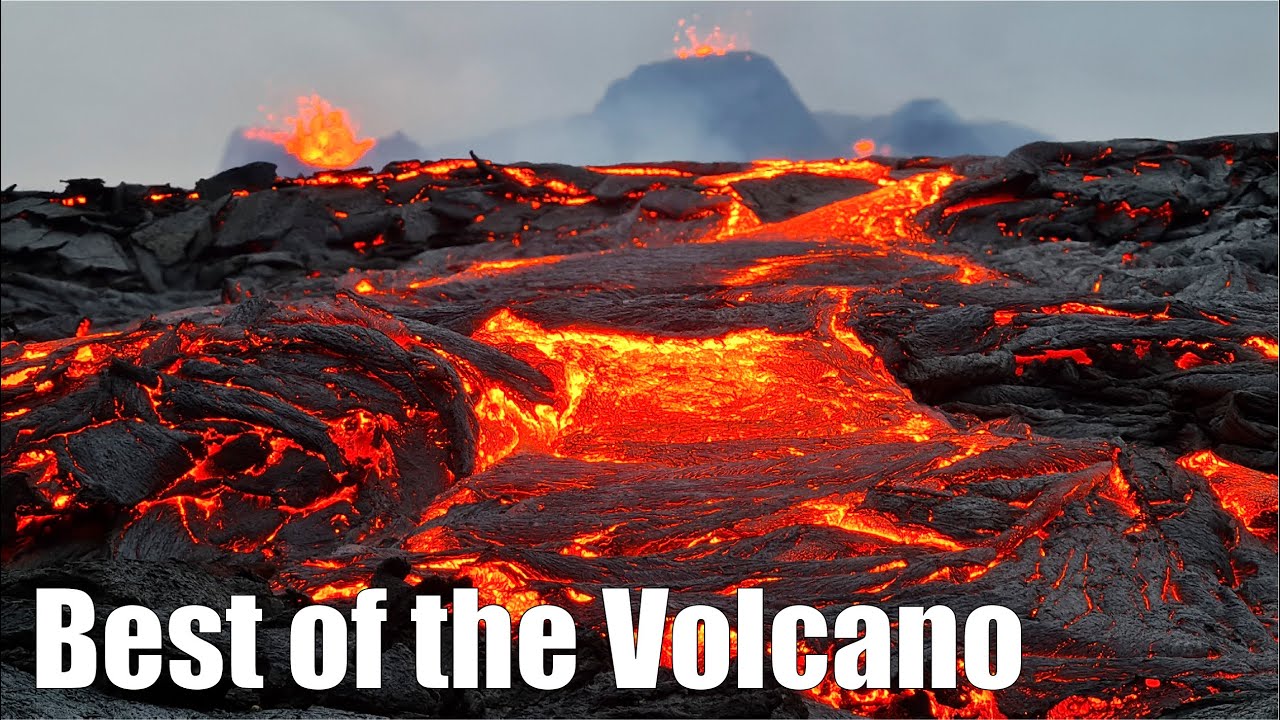 Best of Geldingadalur Eruption, Iceland