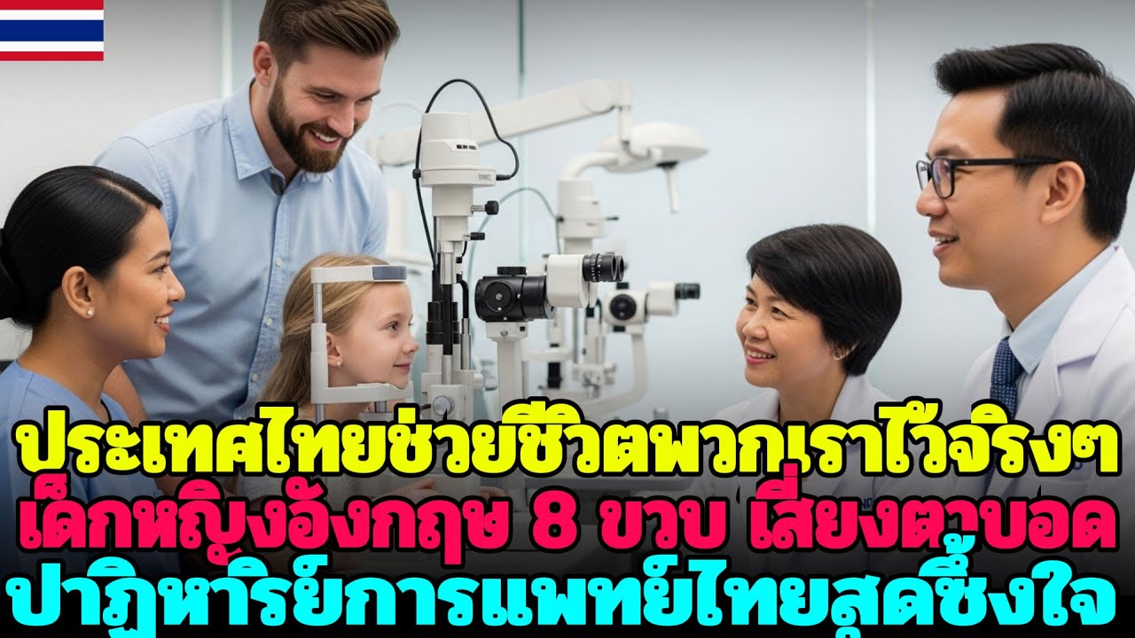 เด็กหญิงวัย 8 เสี่ยงตาบอด! ค่ารักษาสูง ปาฏิหาริย์แพทย์ไทยกับจดหมายสุดท้ายของพ่อ💙