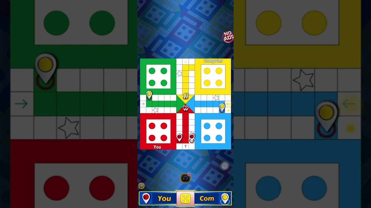 Playing LUDO king game 1 #ludogame 