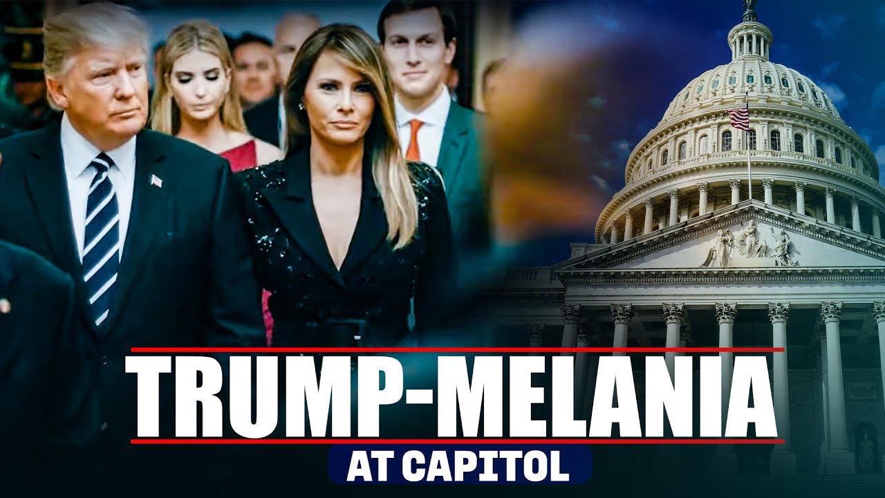 President Trump, First Lady Melania arrive at Capitol | Joint Congress session |USA | America