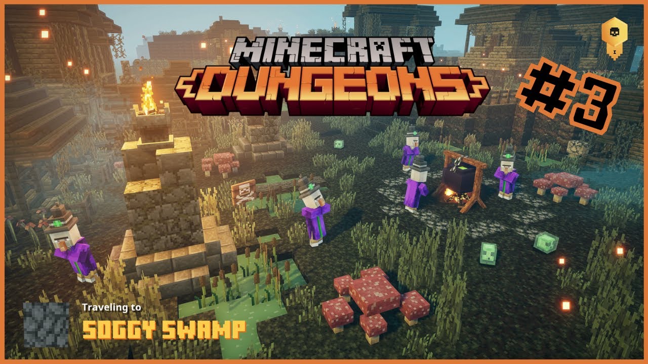 Minecraft Dungeons Gameplay SOGGY SWAMP