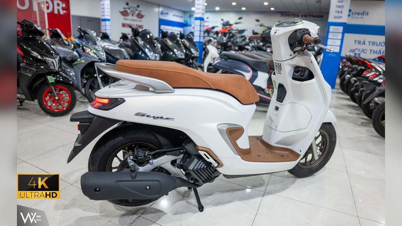 Honda STYLO 160 ABS Đĩa Sau - Trắng Nh&aacute;m - WALKAROUND