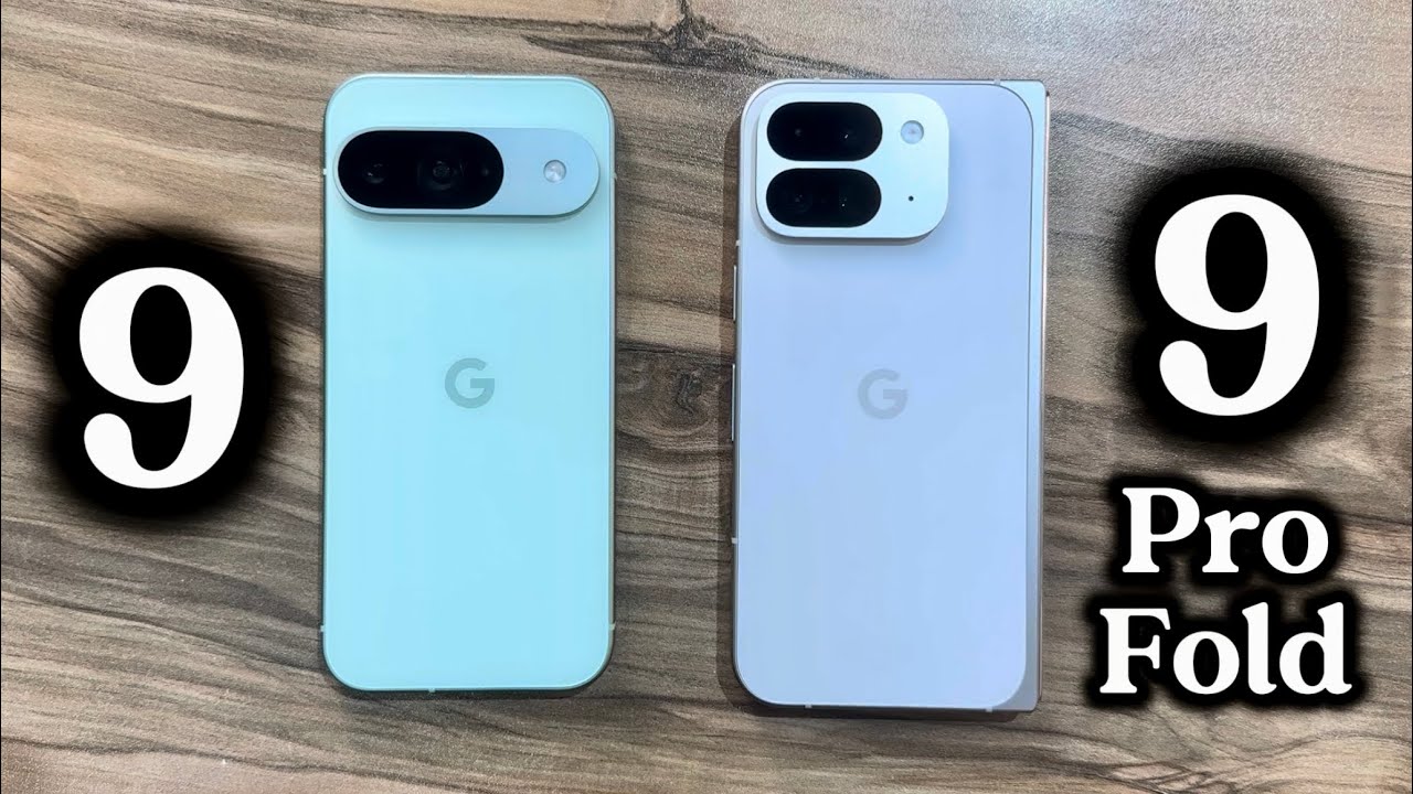 Google Pixel 9 vs Google Pixel 9 Pro Fold