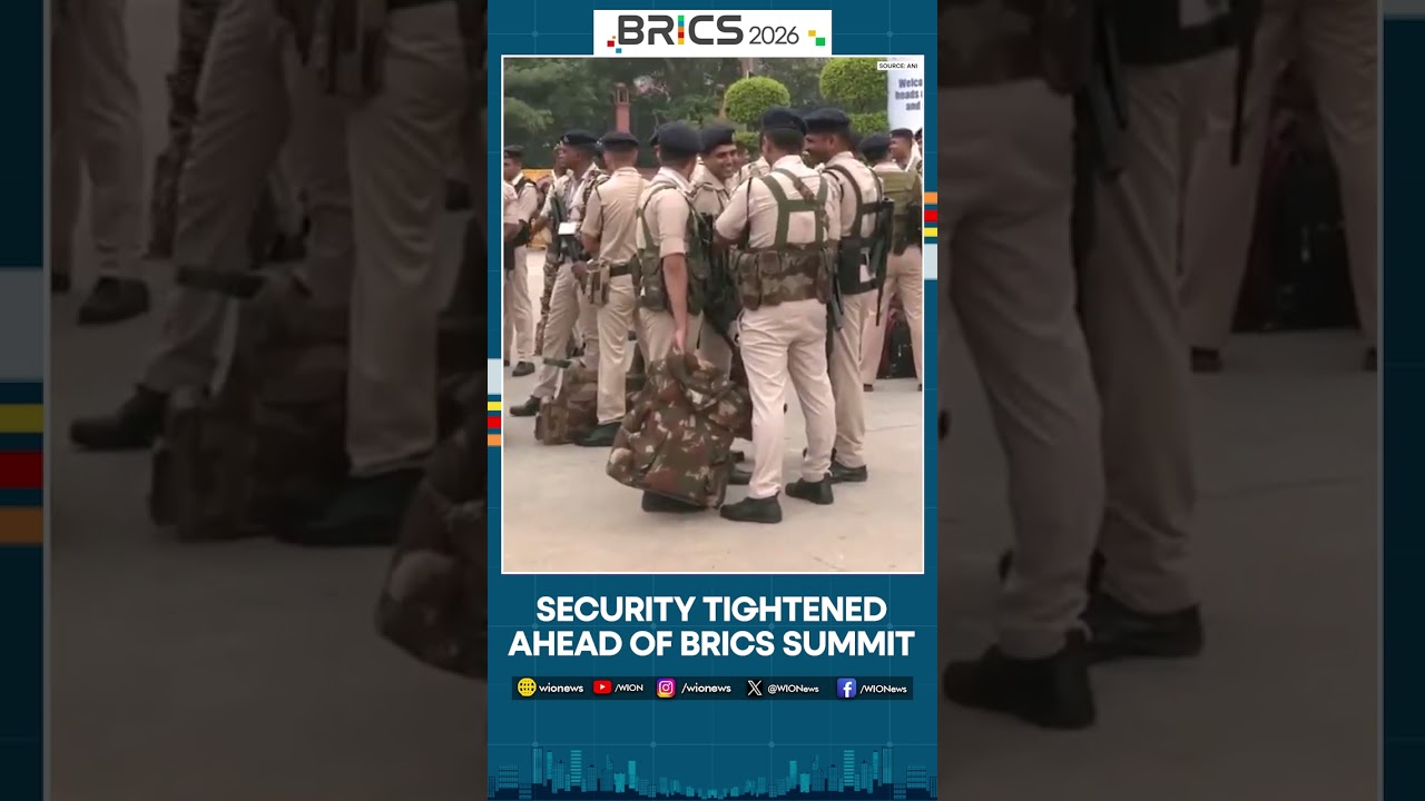 New Delhi: Heavy Security Deployed at Bharat Mandapam Ahead of BRICS Summit | WION Shorts