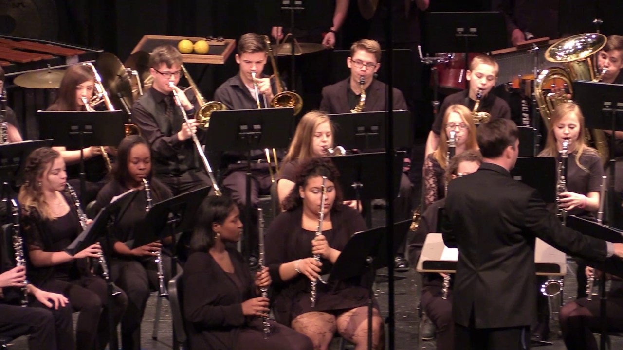 Western Harnett HS Concert Band - Legacy March - Steven Hodges