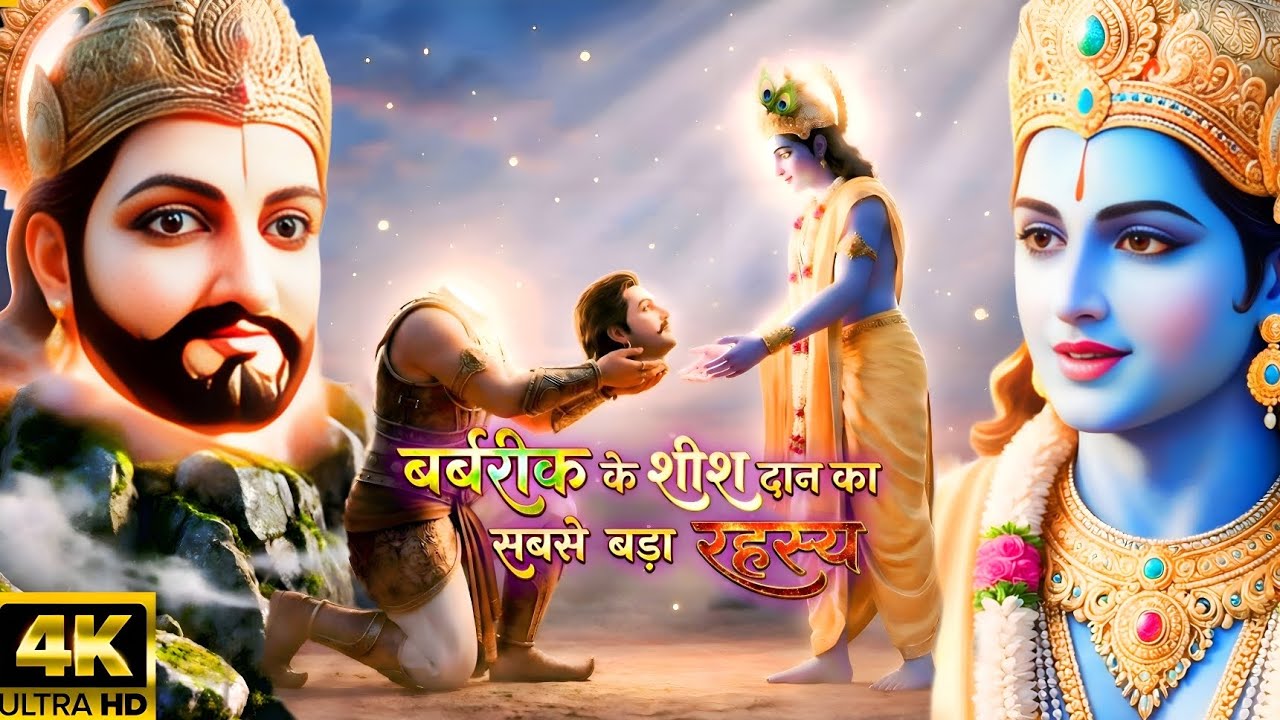Barbarik ka Sheesh Daan &ndash; Mahabharat ka Sabse Bada Balidan 🏹 || #KhatuShyamJi #MahabharatRahasy