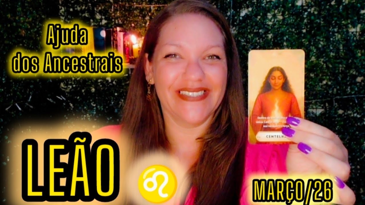 ♌️LEÃO - MARÇO 26 ✨️DÊ SEU RUGIDO🦁 #tarot #pickacard #leão 