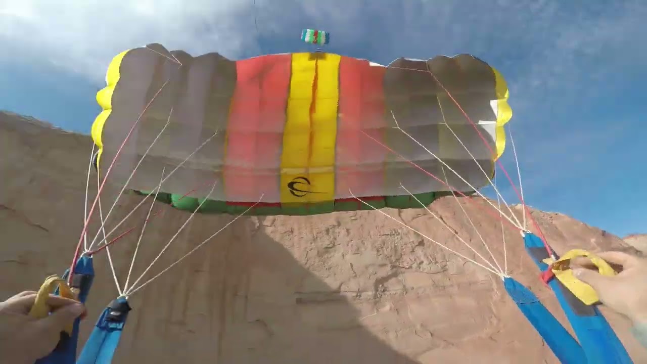 Mr. Bill BASE jump from teddy bear
