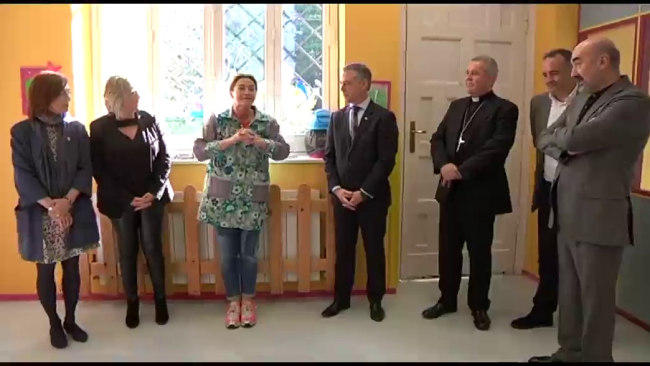 El Lehendakari ha visitado Avellaneda Ikastetxea en Sodupe