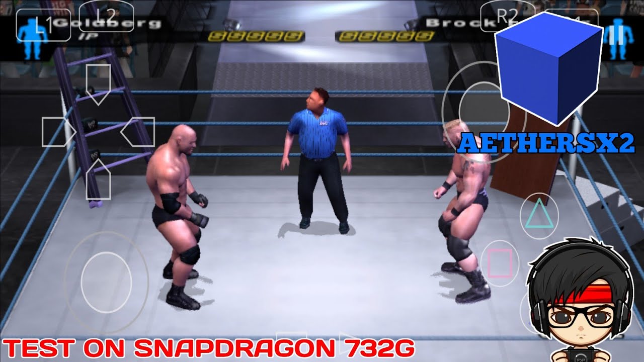 Test On Snapdragon 732g WWE Smackdown Here Comes The Pain Aethersx2
