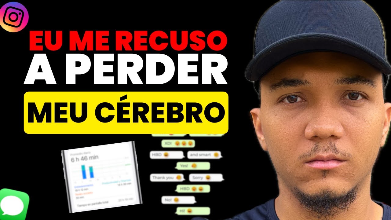 Por isso que eu saí das redes sociais (saia antes que seja tarde demais)