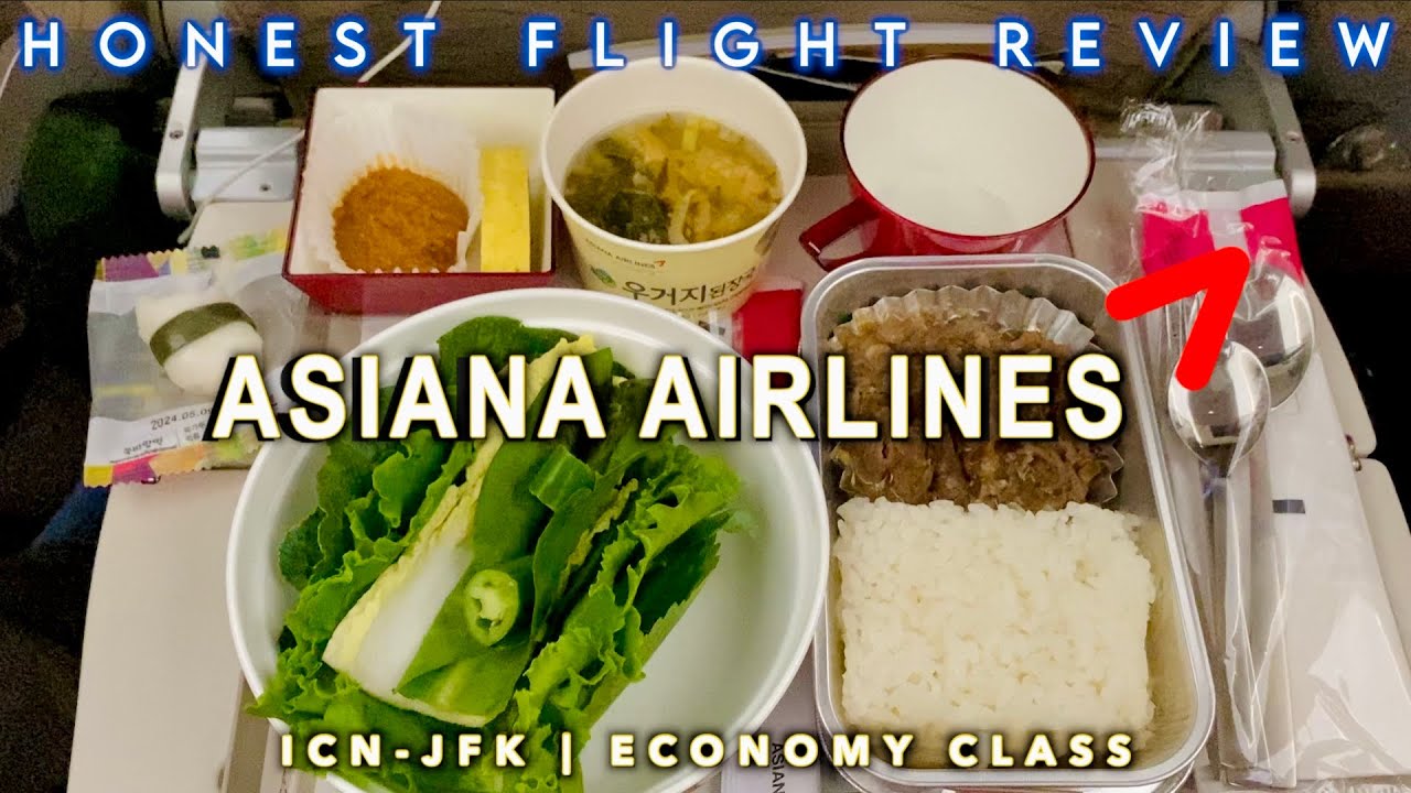 [Ep1] HONEST FLIGHT REVIEW - Asiana Airlines ICN&harr;JFK Roundtrip Economy ✈️ 아시아나항공 인천&harr;뉴욕 왕복 이코모니 솔직리뷰