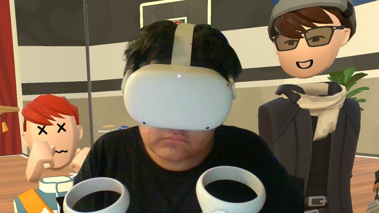 My first time playing Rec Room VR