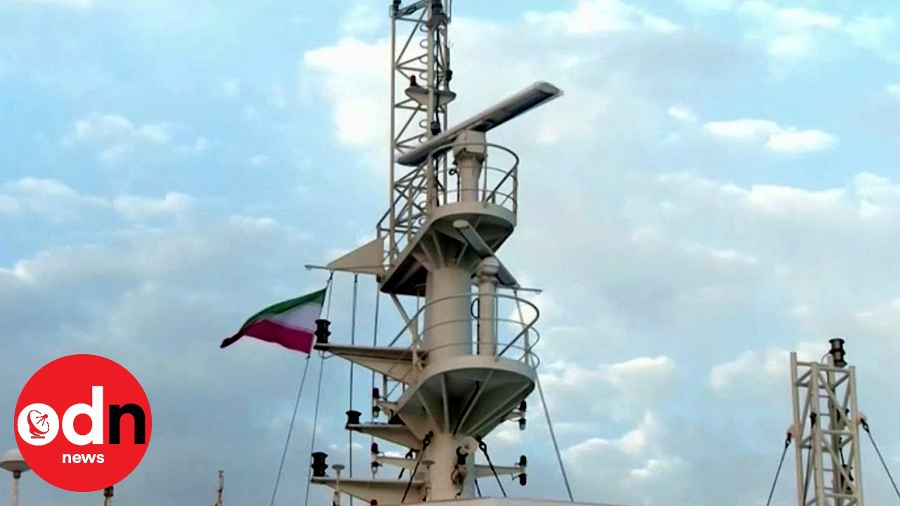 Iranian Flag Flies Above Stena Impero Tanker