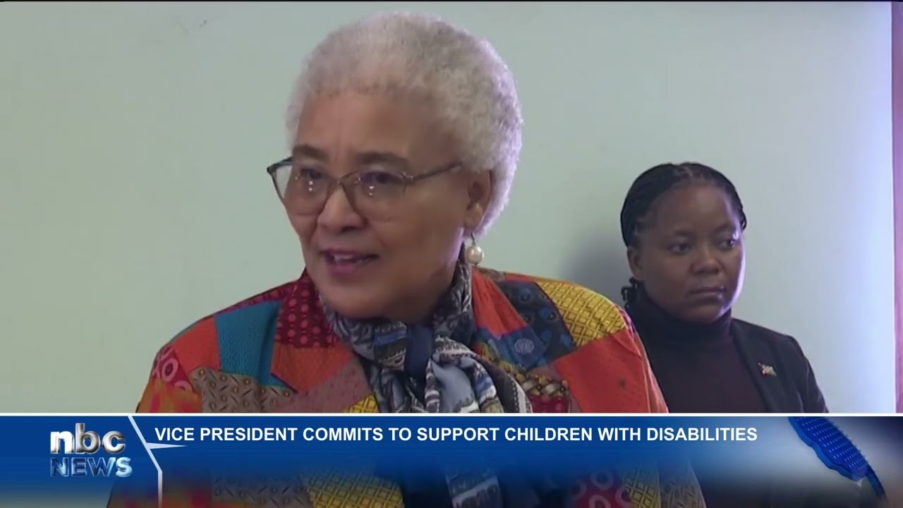VP Witbooi pledges support for children with disabilities - nbc