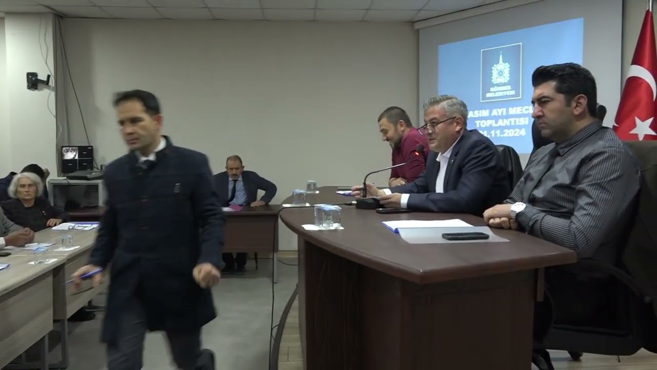 Kasım Ayı Belediye Meclis Toplantısı