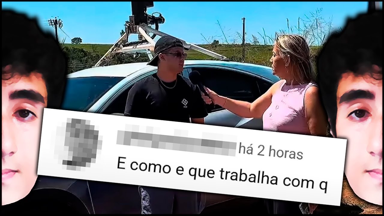 Felps lendo COMENTÁRIOS ALEATÓRIOS de um vídeo sobre GOOGLE STREET VIEW 💬