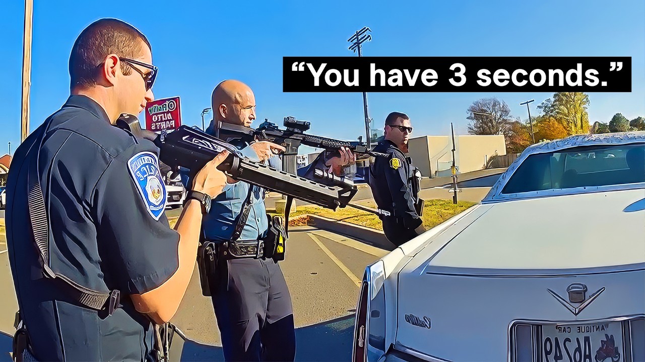 Most Entitled Driver Ever vs Best No-Nonsense SWAT Team