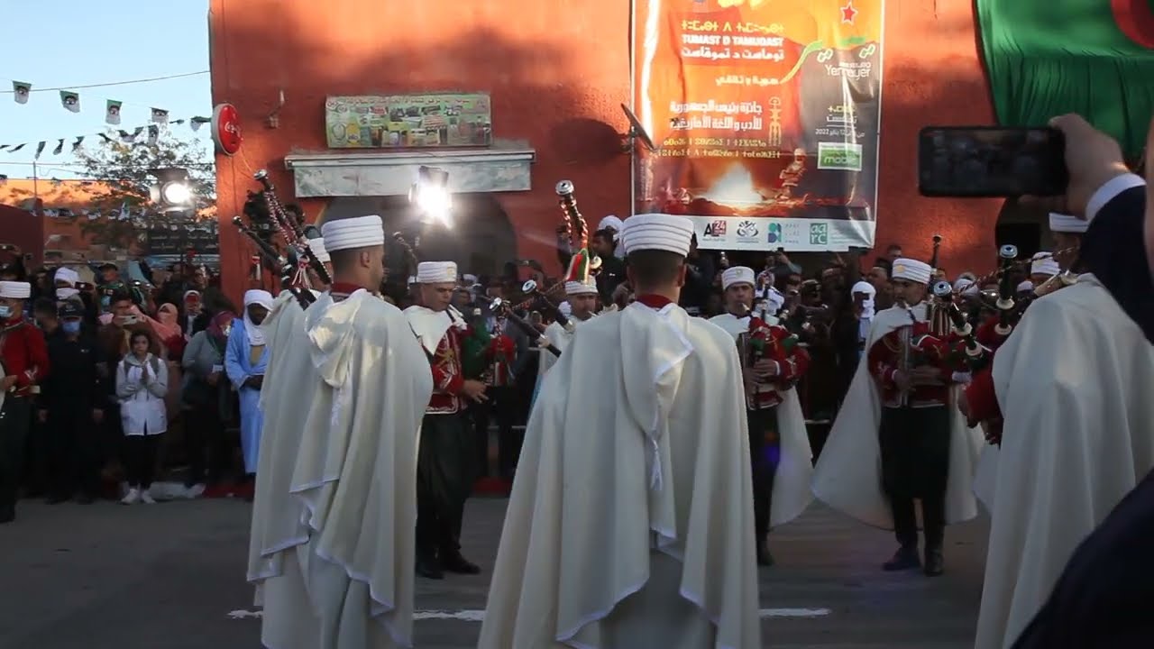 Le groupe musical  la garde républicaine algérienne Live à Tamanrasset