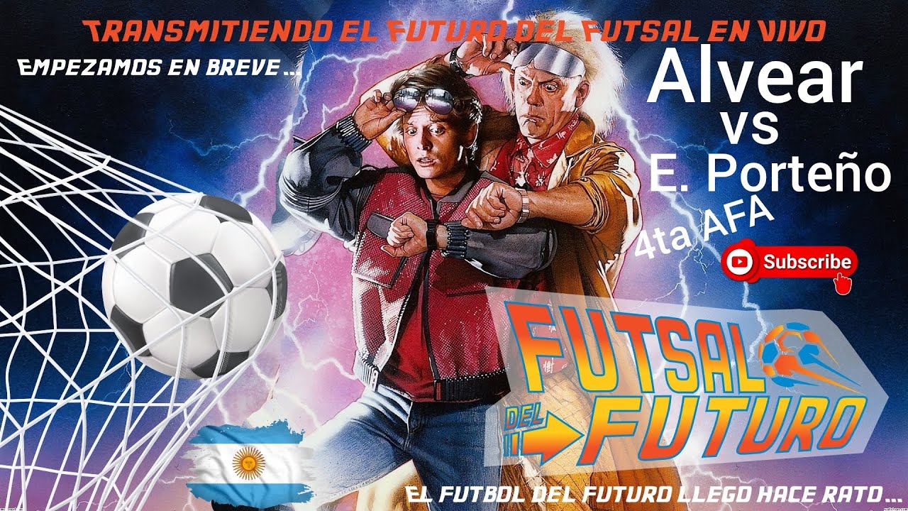 Alvear vs E. Porteño 4ta División Futsal AFA - Fecha 23 (30-08-25)