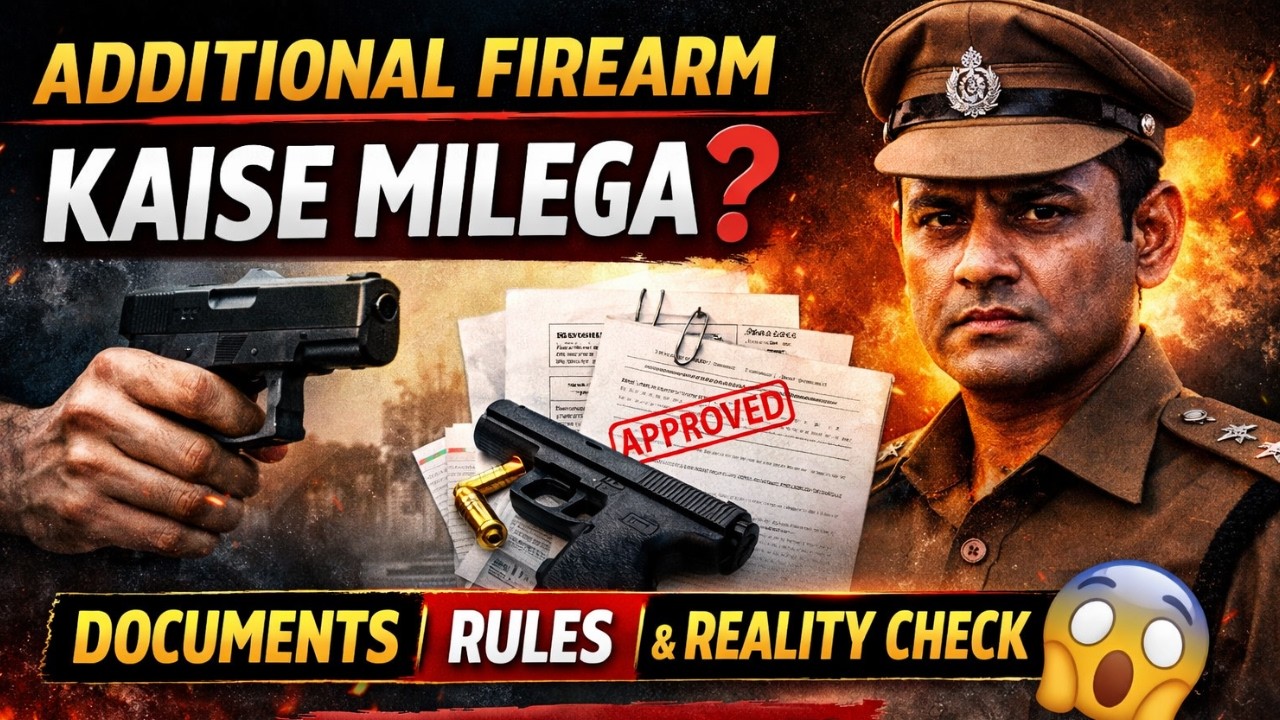 Additional Firearm Kaise Milega? Documents, Rules & Reality Check 😳