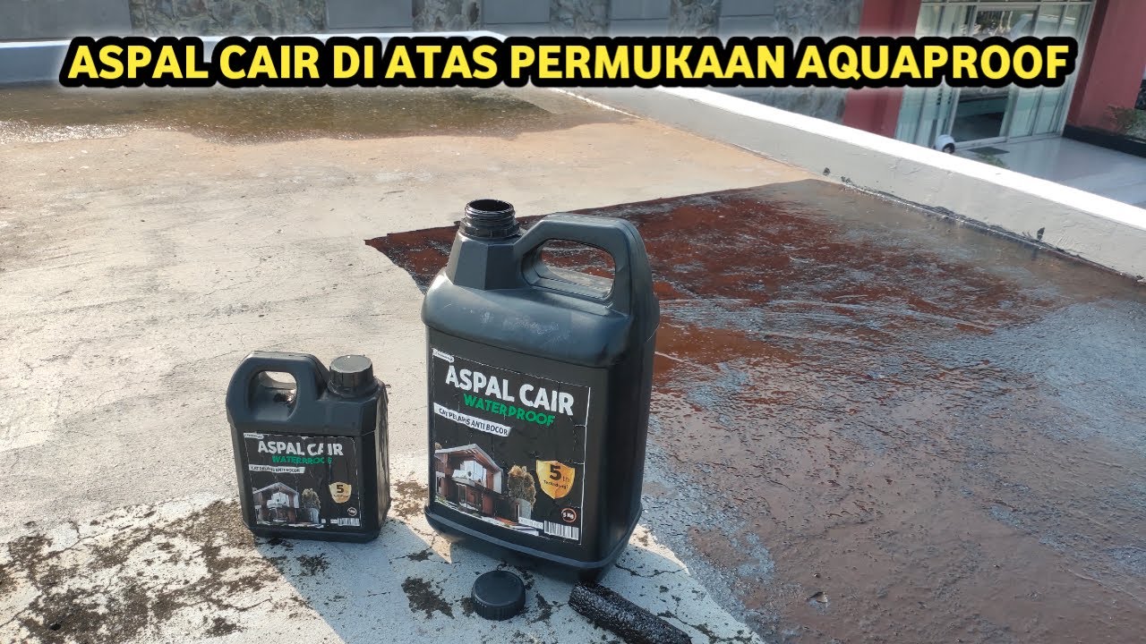 Aspal Cair Cat Pelapis Anti Bocor Untuk Dak,Tembok,Dinding,Dan Waterproof