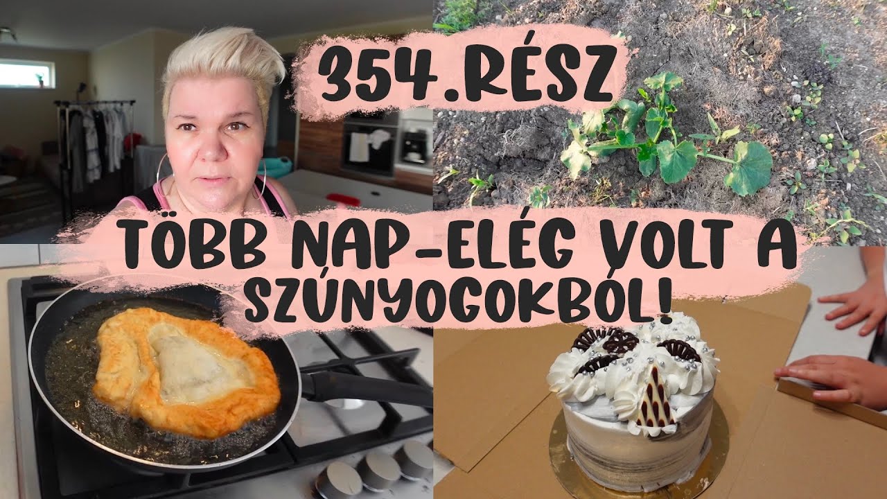 Több nap egyben és futás a szúnyogok elől..ismét..354.rész